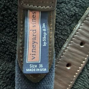 Men’s Vineyard vine belt size 36